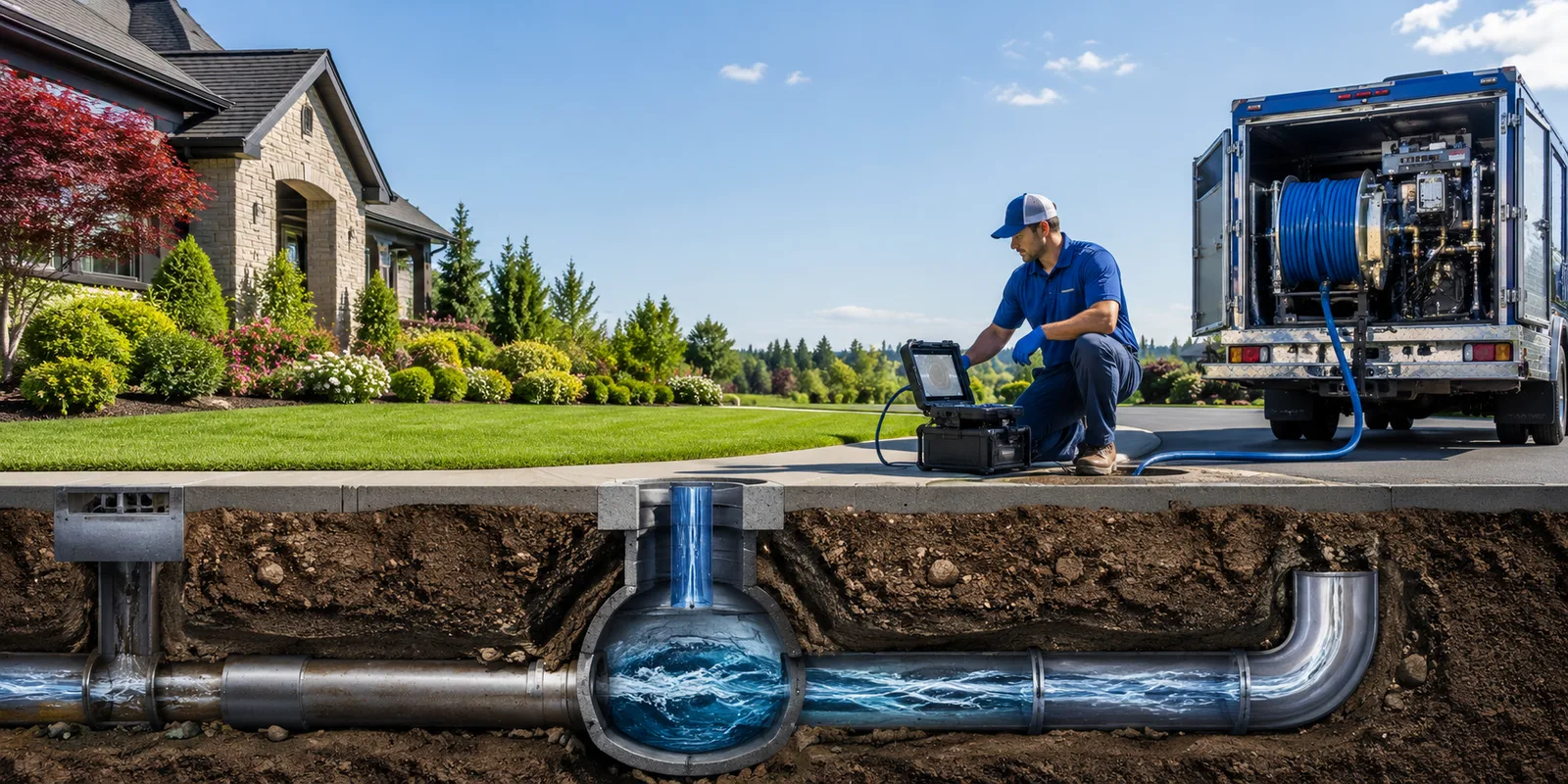 Drainage restoration information for Port Washington, OH